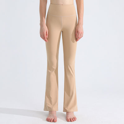 Pantalones Yoga Deportivos Antibacterianos Efecto Piel Desnuda con Campana - Image 7