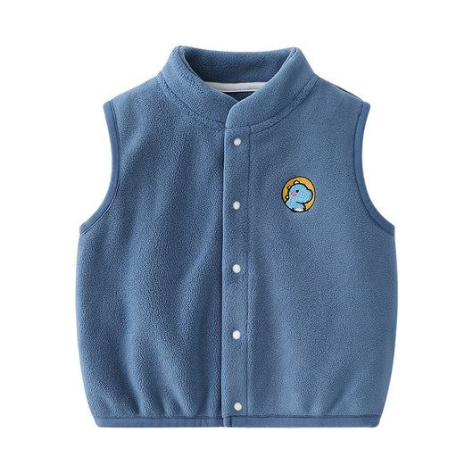Chaleco Reversible con Forro Polar Doble Cara - Image 3