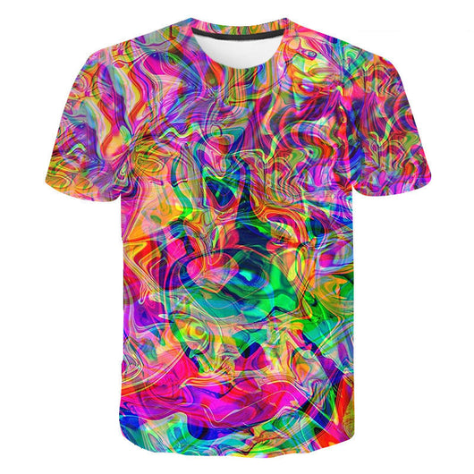 Camiseta Unisex Estampado 3D Digital - Diseño Verano Casual - Image 5