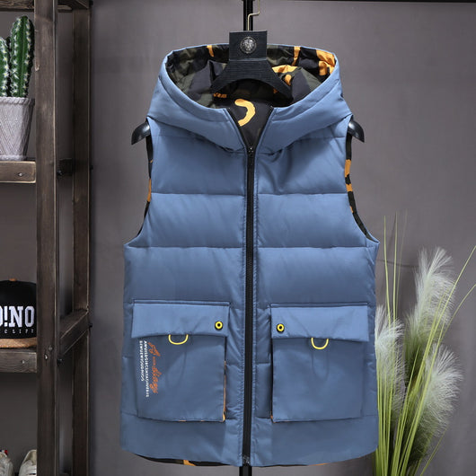 Chaleco Acolchado de Algodón para Parejas - Invierno y Otoño - Image 9