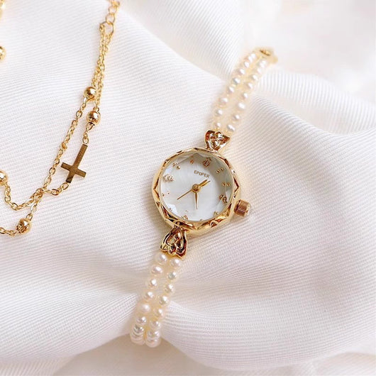 Reloj Pulsera Mujer Nácar Perla - Elegancia Atemporal - Image 5