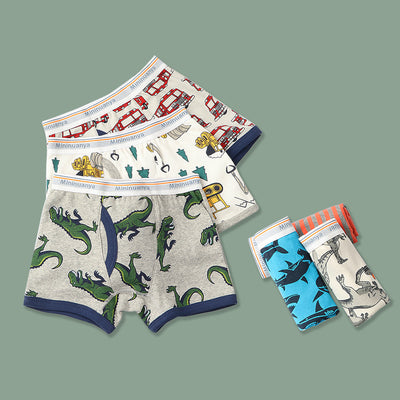 Calzoncillos Boxer Briefs de Algodón Peinado para Niño - Image 14