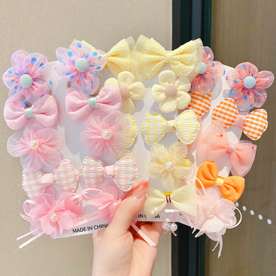 Clip de Cabello con Moño Floral para Niñas - Diseño Princesa Hada - Image 60