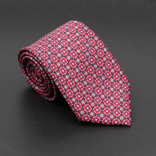 Corbata de Seda Bohemia Suave para Hombre 75mm - Image 4