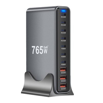 Cargador de Escritorio Multifuncional 800W con Tecnología Gallium Nitride PD - Image 6