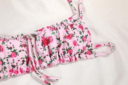 Bikini Estampado con Tirantes Ajustables para Mujer - Image 8