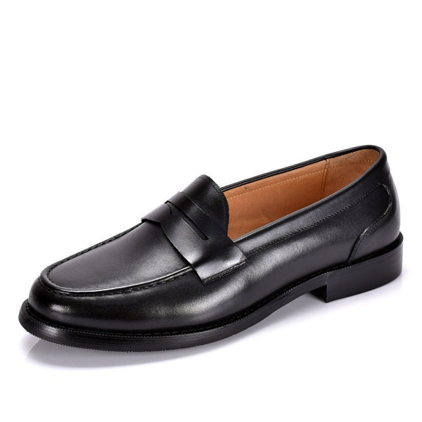 Mocasines Británicos Vintage Estilo Clásico sin Cordones