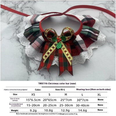 Disfraz Navideño para Mascotas con Corbatín y Moño de Mariposa - Image 25