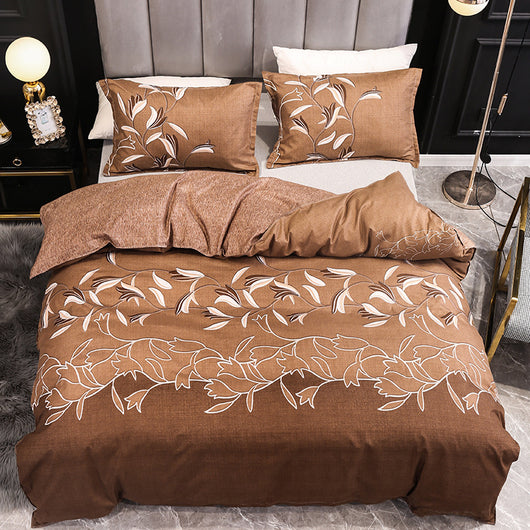 Juego de Cama de Tres Piezas con Funda Nórdica Lisa - Image 8