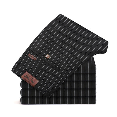 Pantalones Slim Juveniles con Rayas y Tecnología Stretch - Image 3