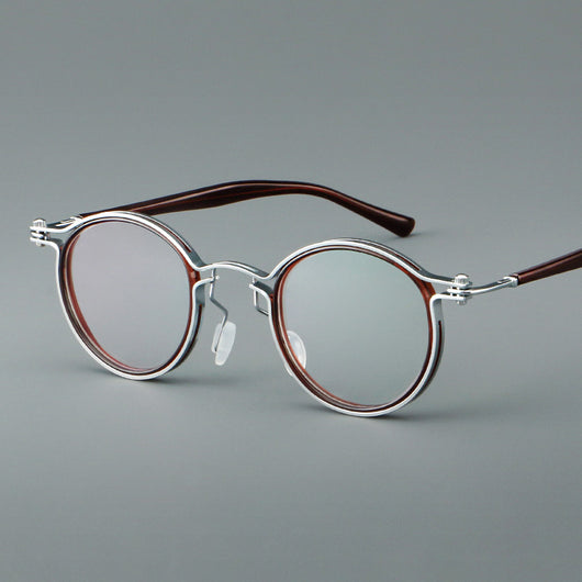 Gafas Retro Versátiles con Montura de Metal TR - Image 3