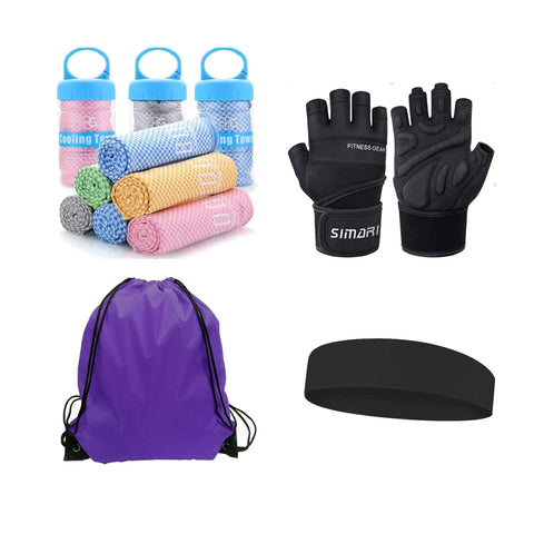 Set Completo de Accesorios para Gimnasio