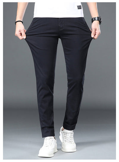 Pantalones de Vestir Elásticos Slim Fit con Cintura Ajustable - Image 22