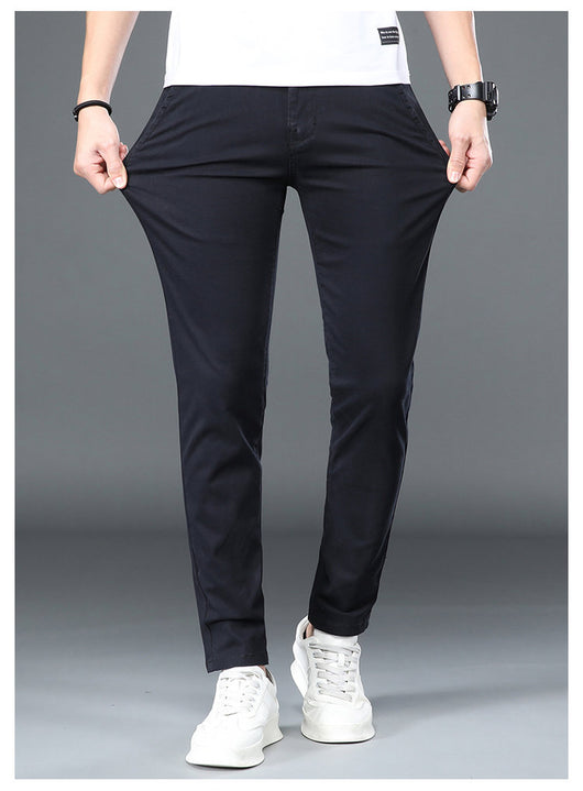 Pantalones de Vestir Elásticos Slim Fit con Cintura Ajustable - Image 22