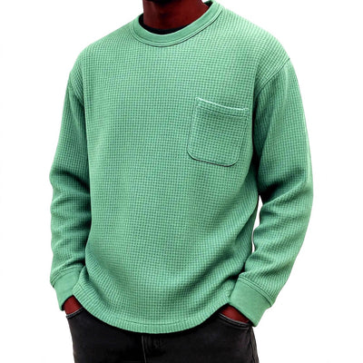 Sudadera Casual Cuello Redondo Manga Larga Talla Grande para Hombre - Image 5