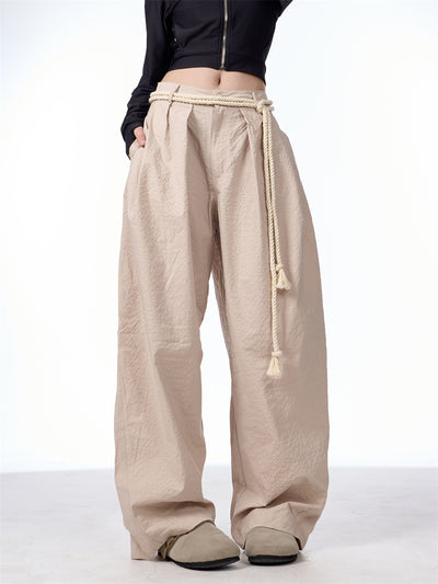 Pantalones Casuales Retro con Diseño Texturizado Machete - Image 12