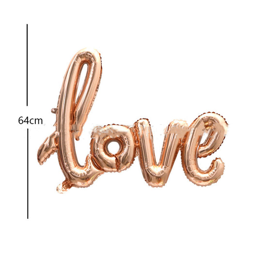 Juego de Globos Confesión de Amor Gigante con Lentejuelas de Aluminio - Image 9