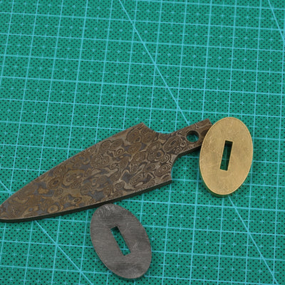 Protector de Mano de Latón con Tope de Cuchillo - Image 14
