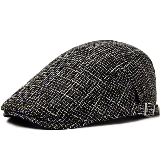 Boina Retro Casual de Algodón y Lino Transpirable para Hombre - Image 8