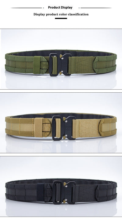 Cinturón Táctico de Liberación Rápida para Hombre - Entrenamiento y Outdoor - Image 9