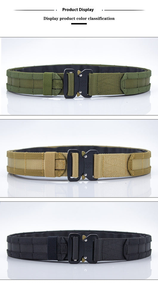 Cinturón Táctico de Liberación Rápida para Hombre - Entrenamiento y Outdoor - Image 9