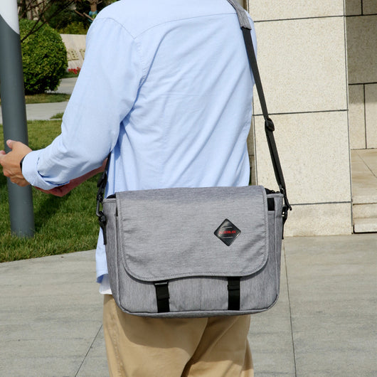 Bolsa Bandolera Oxford para Hombre Estilo Vintage de Gran Capacidad - Image 16