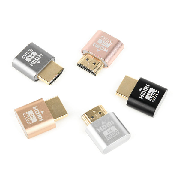 Adaptador HDMI Virtual con Pantalla Simulada para Gráficos