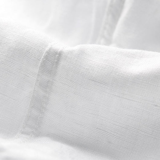 Camisa Casual de Lino con Cuello Cuadrado - Manga Corta Verano - Image 3
