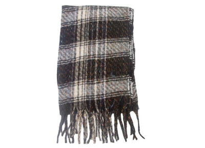 Bufanda de Cuadros Unisex con Flecos Estilo Europeo y Americano - Image 15