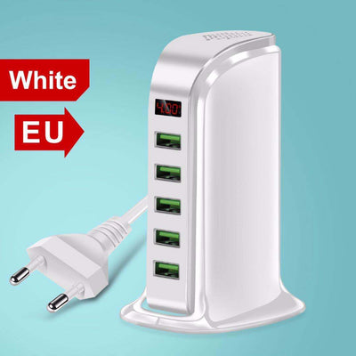 Cargador Inteligente de 5 Puertos USB - Image 5