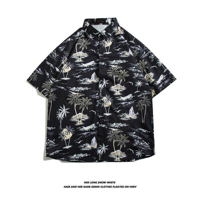 Camisa Hawaiana de Seda Helada para Hombre - Image 3