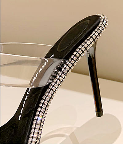 Tacones Altos Negros de Personalidad para Mujer - Image 16