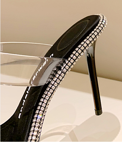 Tacones Altos Negros de Personalidad para Mujer - Image 16