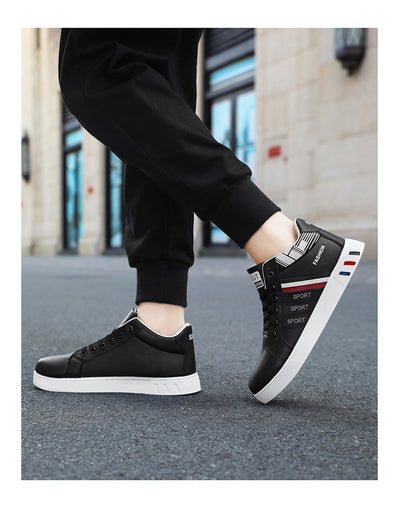 Zapatillas Deportivas Mid-Top para Hombre - Comodidad y Estilo - Image 25