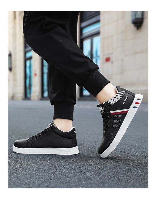 Zapatillas Deportivas Mid-Top para Hombre - Comodidad y Estilo - Image 25