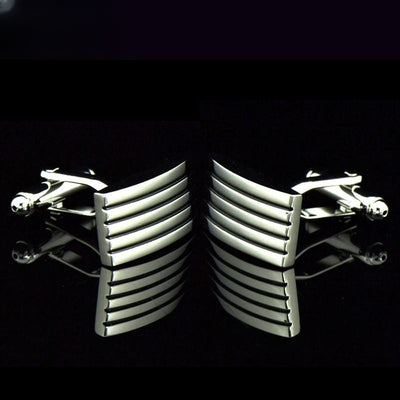 Gemelos Metálicos para Camisas de Puño Francés - Image 4