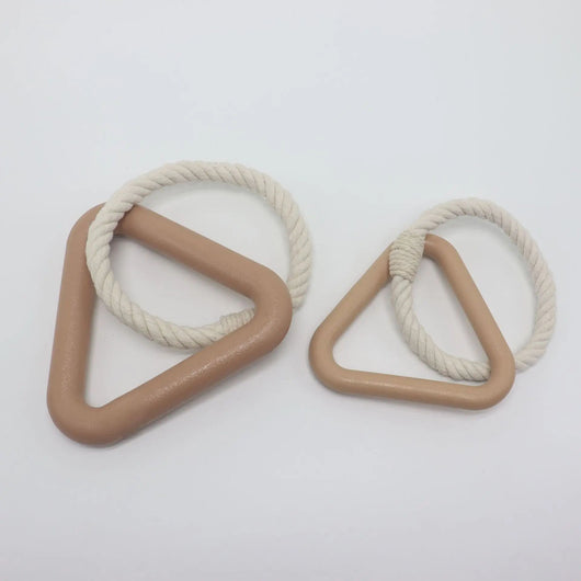Juguete Interactivo de Cuerda para Perros - Anillo Triangular Resistente a Mordidas - Image 11