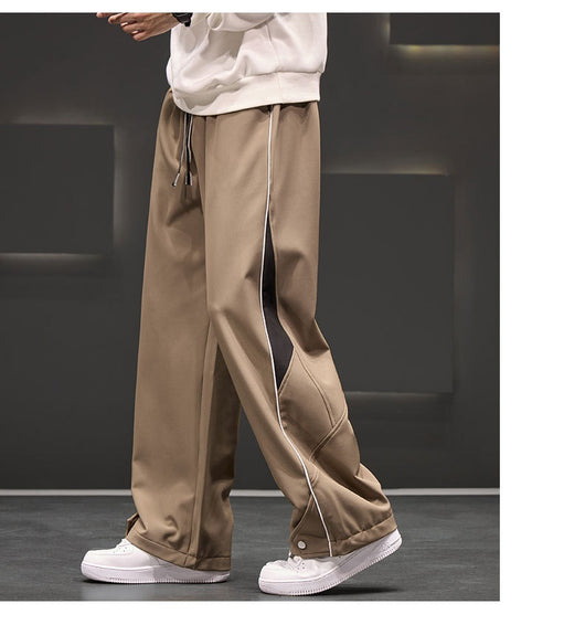 Pantalones Casuales Impermeables Talla Grande Hombre Corte Recto - Image 10