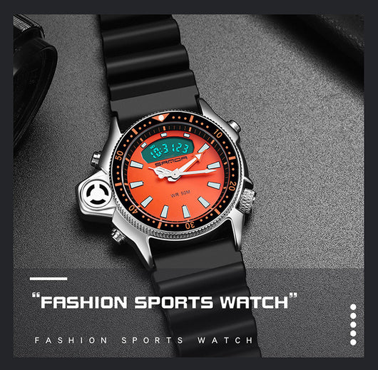 Reloj Deportivo Multifuncional Resistente al Agua con Esfera Grande - Image 18