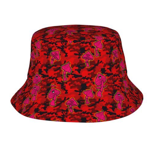 Gorra Pescador Hongos Psicodélicos Efecto Espejo - Image 42