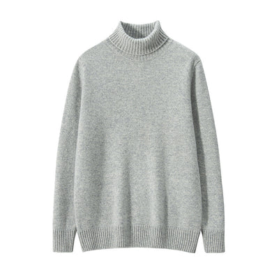 Suéter Básico Holgado con Cuello Alto - Image 13