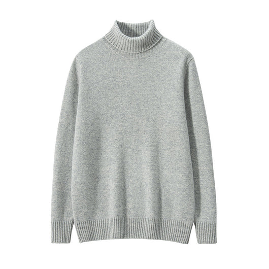 Suéter Básico Holgado con Cuello Alto - Image 13