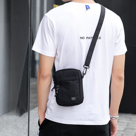 Bolsa Mensajera Diagonal Compacta para Hombre - Mochila Mini Trendy - Image 6