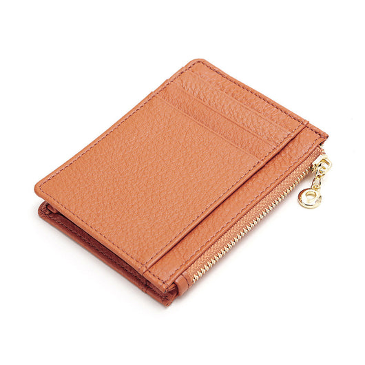 Billetera Compacta de Cuero para Mujer con Monedero Cremallera - Image 13