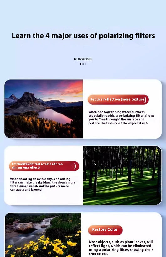 Filtro Polarizado para Fotografía Móvil - Lente HD para Fotos Profesionales - Image 8
