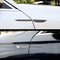 Adhesivo Lateral de Fibra de Carbono con Hoja Metálica - Personalidad Automotriz
