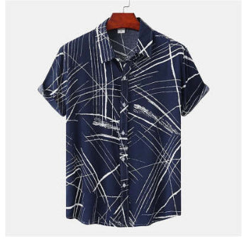 Camisa Hawaiana Estampado Frutas para Hombre - Image 8