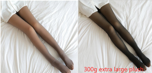 Leggings Térmicos Translúcidos Talla Grande con Forro Polar para Invierno - Image 8