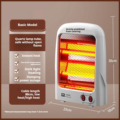 Calefactor Eléctrico Compacto Oscilante para Escritorio, Hogar y Baño - Image 5