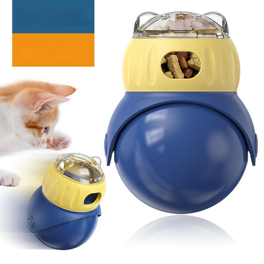 Juguete Interactivo Búho Dispensador de Alimento para Gatos - Image 11